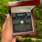 Gift From Father to Daughter, Gift For Daughter, Precious Daughter Necklace, Meaningful Gift For Her